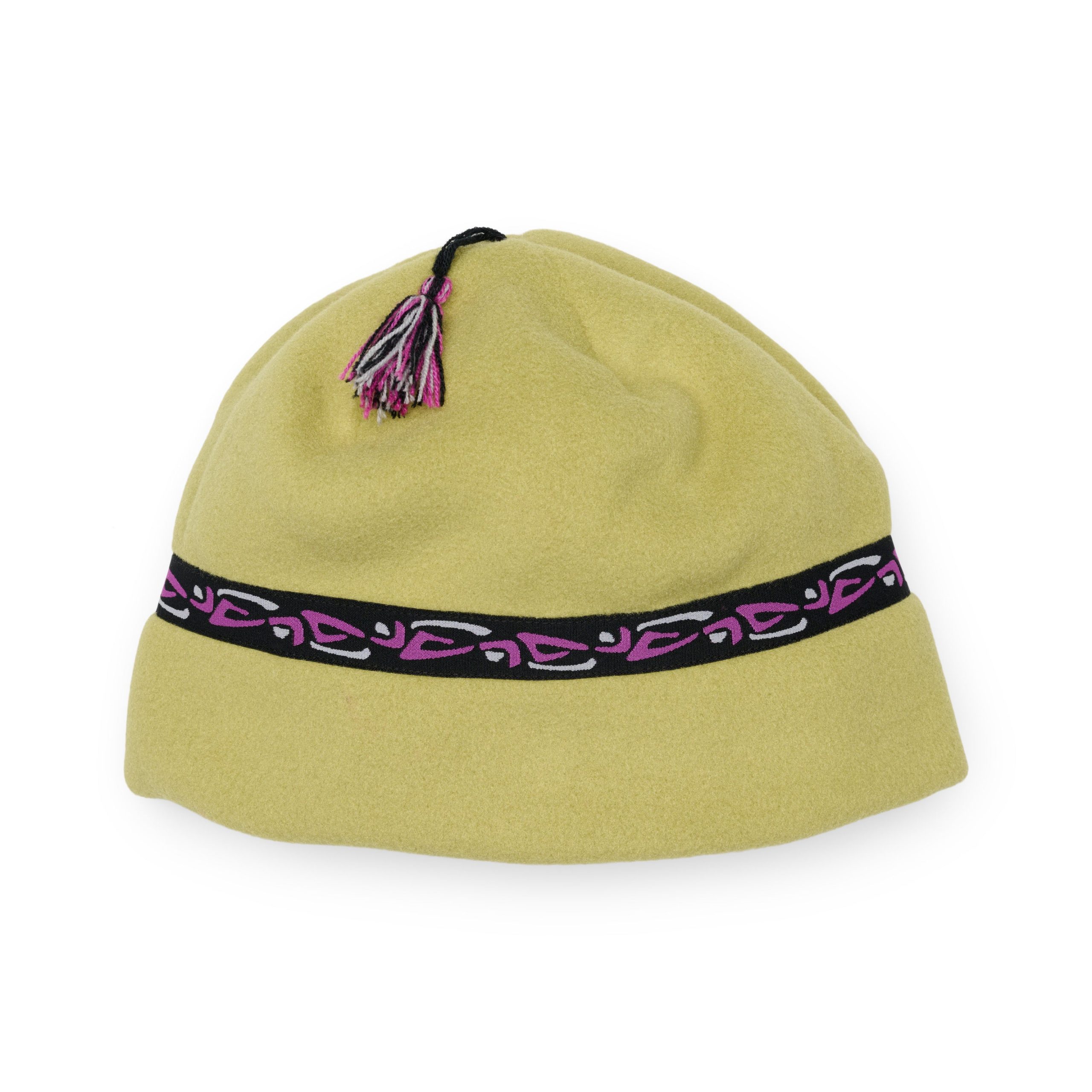Nordic Fleece Tassel Beanie - Image 2