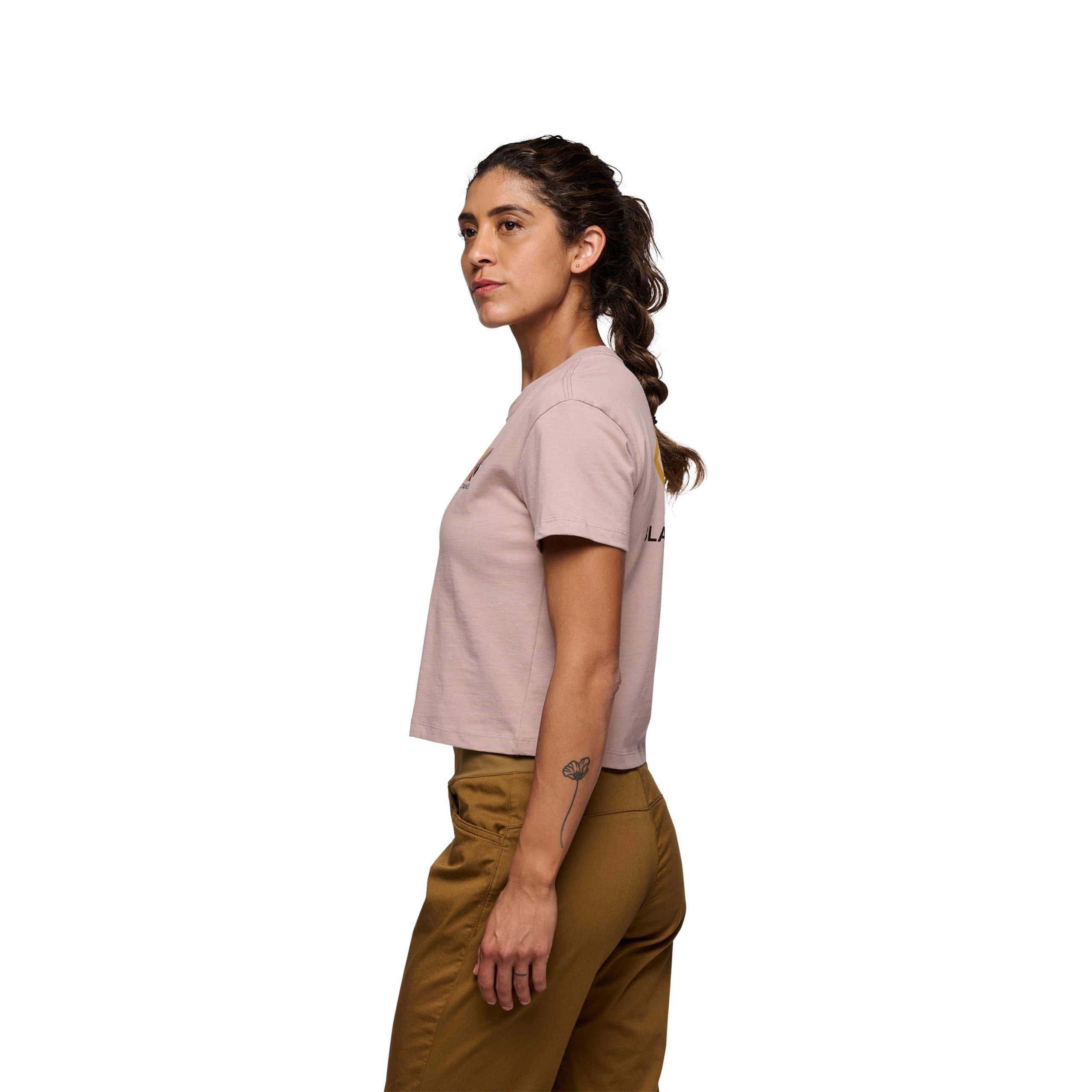 Women's Faded Crop Short Sleeve Tee - Image 20